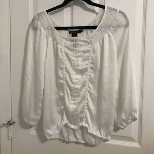Grass Renaissance White Blouse